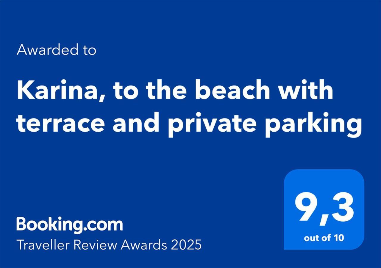Karina, To The Beach With Terrace And Private Parking Savona Eksteriør bilde